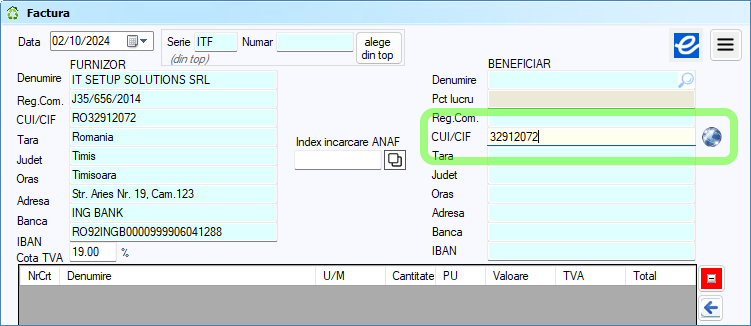 Automatizarea Culegerii Datelor de Client în STOREWARE: Integrarea cu Ministerul Finanțelor