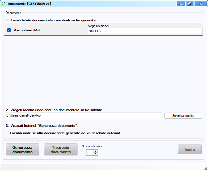 Generare simultana de documente multiple in Storeware